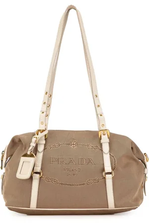 Prada 2010-2023 Canapa Logo shoulder bag