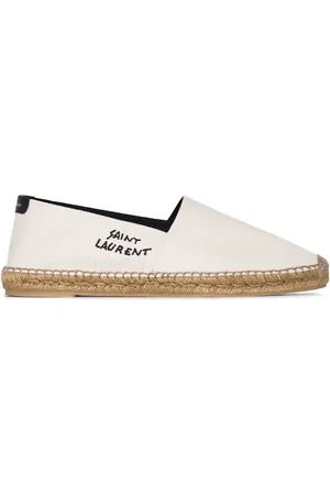 Saint Laurent Logo-embroidered espadrilles