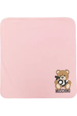 Moschino Teddy bear-print blanket