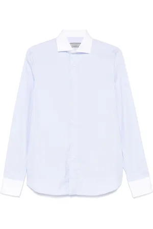 CANALI Spread-collar shirt