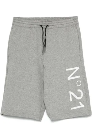 Nº21 Logo-print shorts