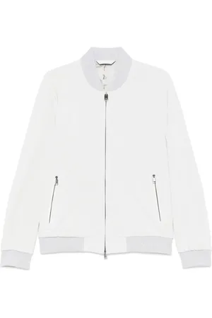 BRIONI Perforated bomber jacket