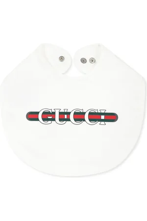 Gucci Web-print logo bib