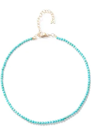 Mateo 14K yellow gold Round turquoise bracelet