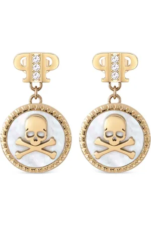 Philipp Plein Mini logo earrings