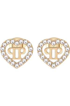 Philipp Plein Rocked Hearts earrings