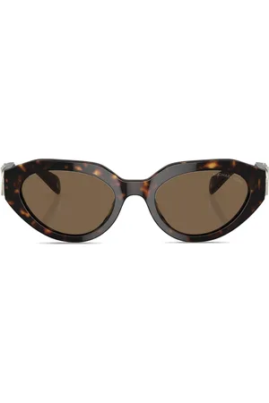 Michael Kors Cat eye-frame tortoiseshell-effect sunglasses