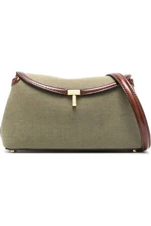 Totême T-lock clutch bag