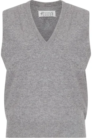 Maison Margiela V-neck virgin-wool vest