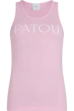 Patou Logo-print tank top
