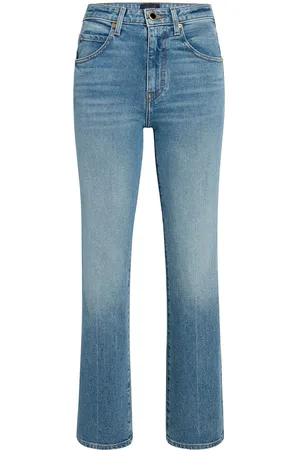 Khaite Vivian kick-flare cropped jeans