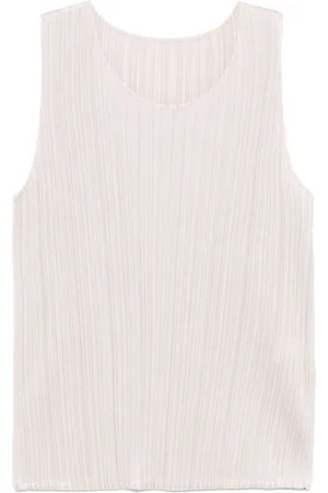 PLEATS PLEASE ISSEY MIYAKE Basic sleeveless top