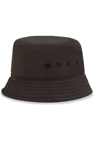 Marni Logo-embroidered bucket hat