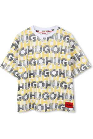 HUGO BOSS Logo-print cotton t-shirt