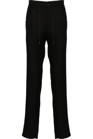 TAGLIATORE Newman mid-rise tapered trousers
