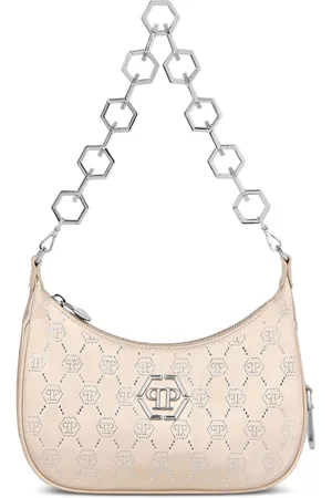 Philipp Plein Rhinestone-embellished monogram shoulder bag
