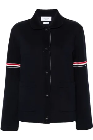 Thom Browne RWB-stripe cotton jacket