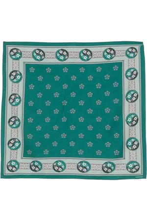 Fursac Printed bandana scarf