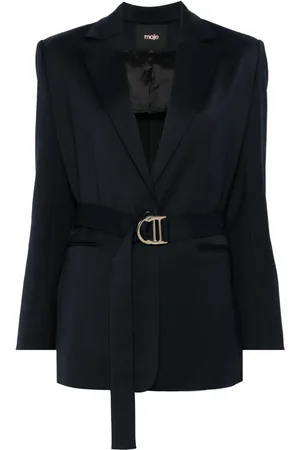 Maje Belted blazer