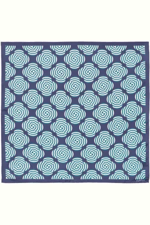 Fursac Abstract-pattern print pocket square