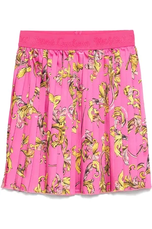 VERSACE Barocco-print mini skirt