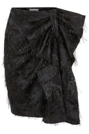 Nina Ricci Asymmetric bow skirt