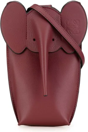 Loewe 2010-2024 Leather Elephant Pocket crossbody bag