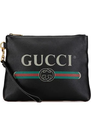Gucci 2000-2015 Logo Leather clutch bag