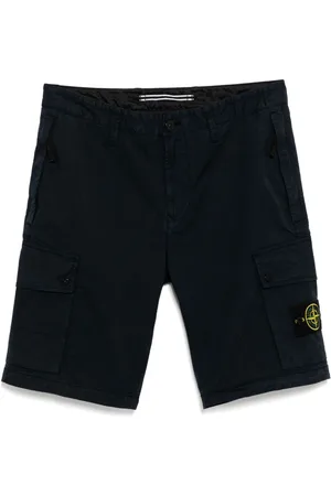 Stone Island Logo-patched cargo shorts