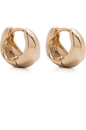 Fie Isolde 14K yellow My Ray small hoop earrings