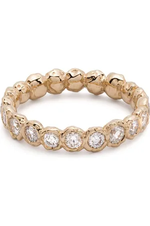 Fie Isolde 14K gold Alfa diamond ring