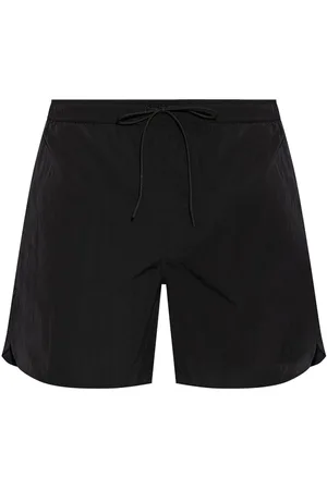 Moncler Crinkled-finish swim shorts