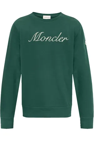 Moncler Logo-embroidered cotton sweatshirt