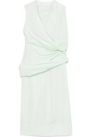 Jil Sander Knot-detail midi dress