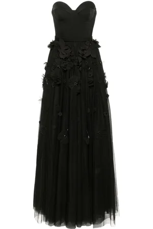 Viktor & Rolf Floral-appliqué dress