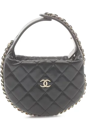 CHANEL 2021-2024 Mini Quilted Lambskin Chain Around Pouch handbag