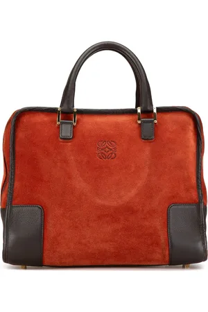 Loewe 21th Century Suede Amazona 32 handbag
