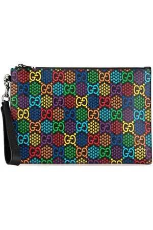 Gucci 2016-2024 GG Supreme Psychedelic Zip clutch bag