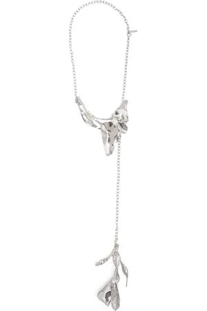 Y / PROJECT Abstract Floral necklace