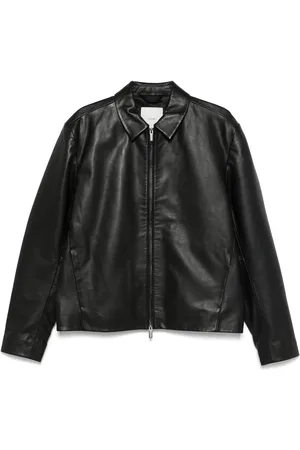 Calvin Klein Leather shirt jacket