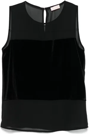 Liu Jo Velvet-insert top