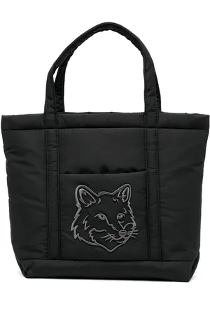 Maison Kitsuné Medium Fox-motif tote bag