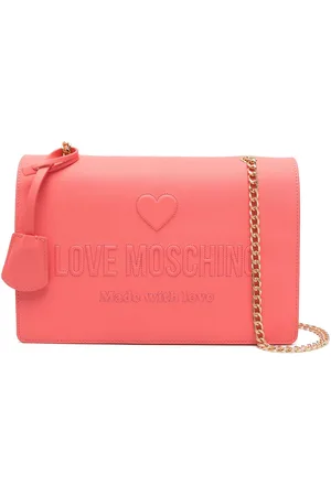 Moschino Logo-embossed shoulder bag