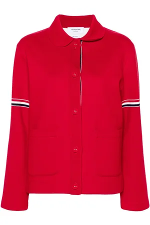 Thom Browne RWB stripe cotton jacket