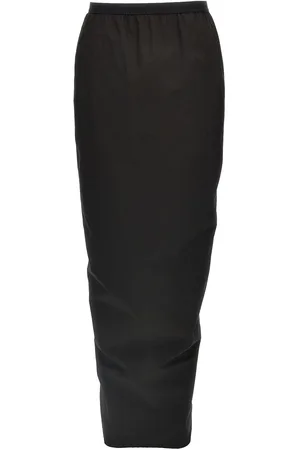 Rick Owens Pillar maxi skirt