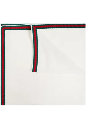 Gucci Web stripe blanket