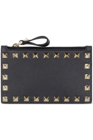 VALENTINO GARAVANI Rockstud-embellished wallet