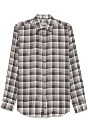 CANALI Checked shirt