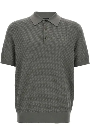 BRIONI Knitted polo shirt