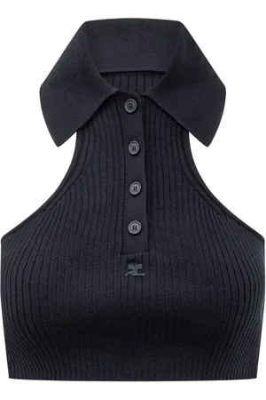 Courrèges Scuba cropped top